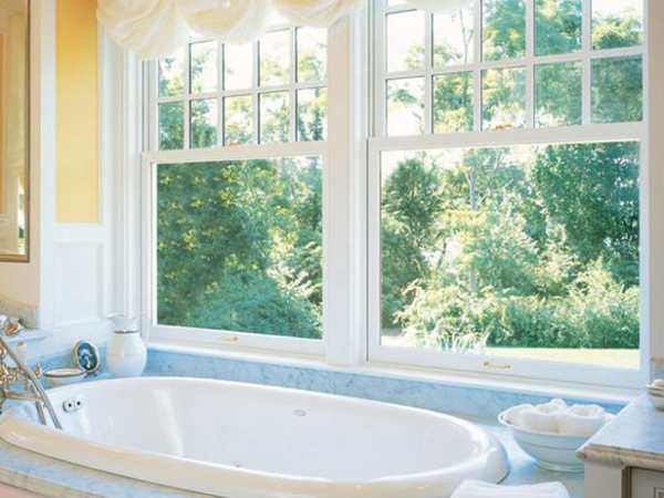 A tub with a Cape Cod view...