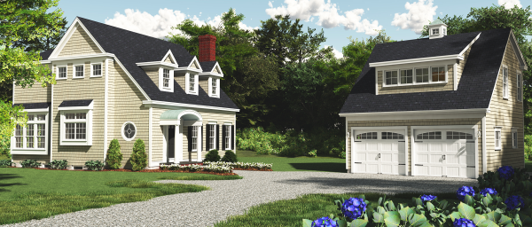 Cape Cod Garage