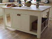 Island in Cape Cod Kitchen