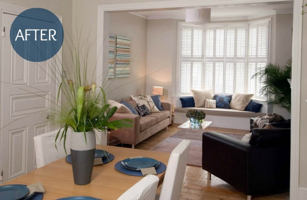 Living room after a home staging makeover resized 600
