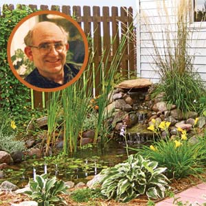 Backyard Pond for Cape Cod Home