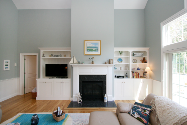 Living Room fireplace