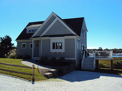 Cape Cod riverfront home