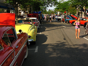 Hyannis Main Street Car Show view resized 600