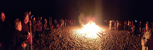 Yarmouth Seaside Festival beach bonfire resized 600