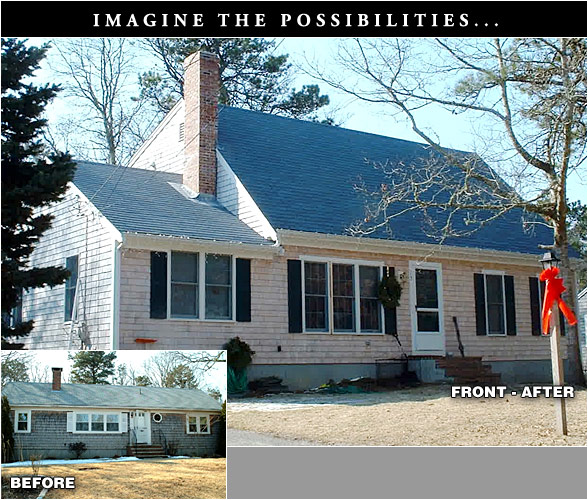 Cape Cod Remodeling Before and After
