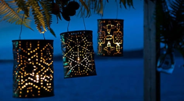 Luminaries for Cape Cod parties