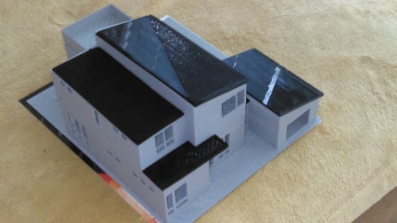 3D Model Custom Home Cape Cod 