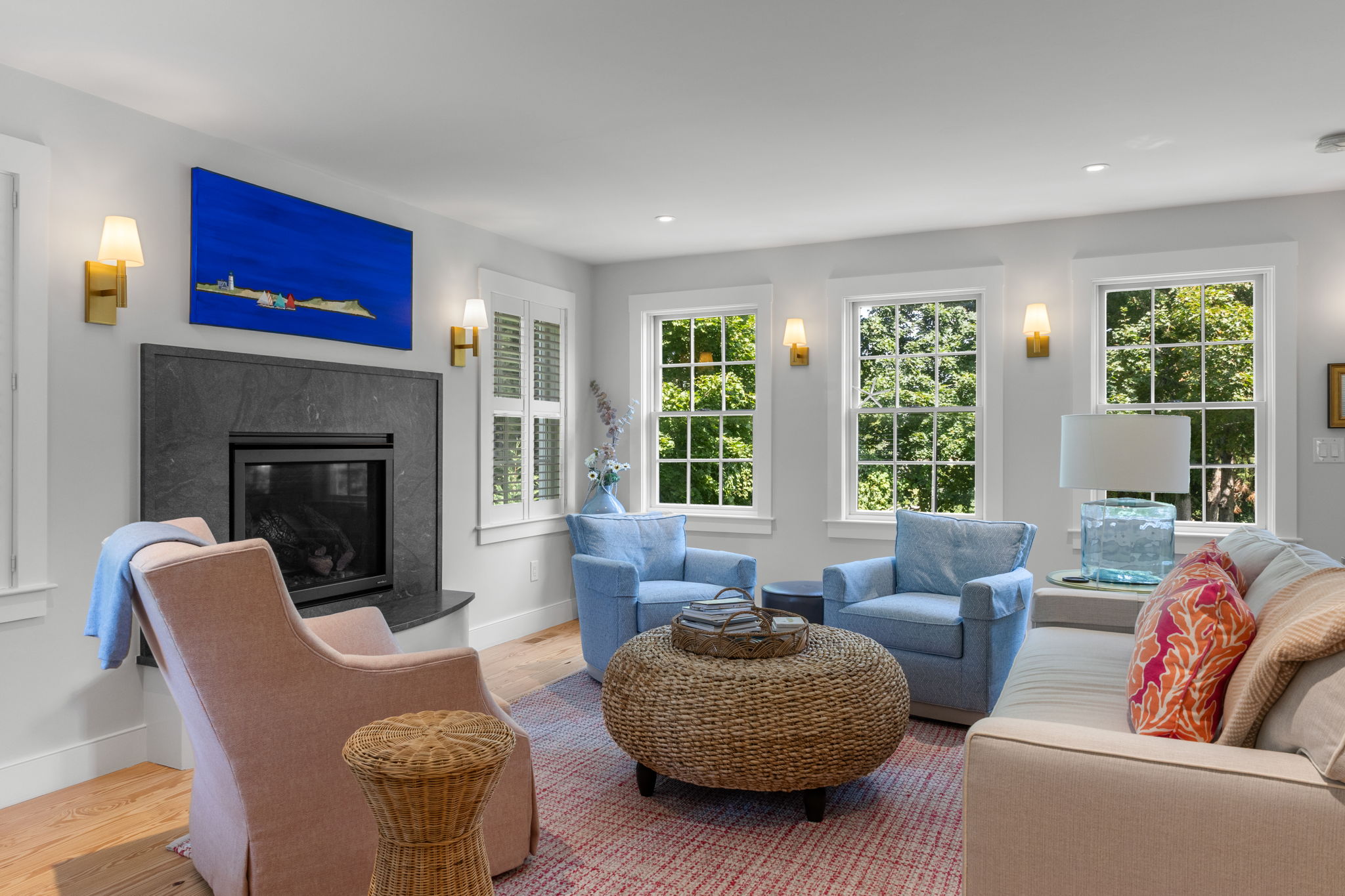 REEF Builders Custom Living Room