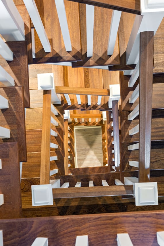 Custom Home Cape Cod, Stairs Custom Home Cape Cod, Stairs