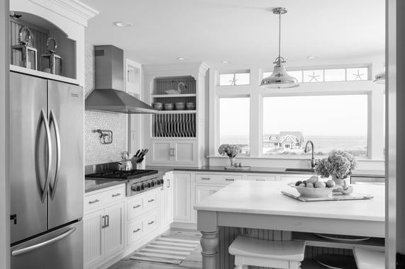 Cape Cod Custom Kitchen by REEF Custom Builders Dennis