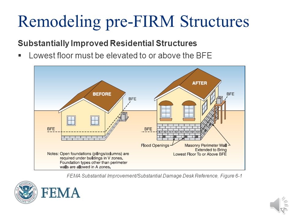 FEMA Substatial Improvement